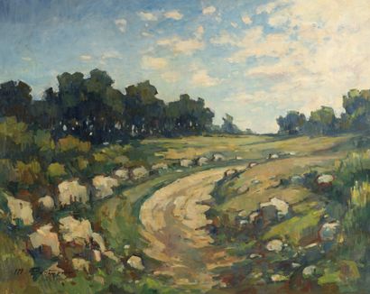 null Marcel PARTURIER (1901-1976)

Le chemin du Miller, Finistère

Oil on canvas....