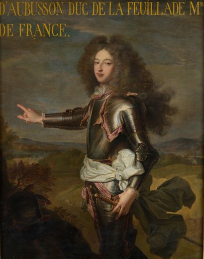 null 18th century FRENCH school, follower of Hyacinthe RIGAUD

Portrait of Louis...