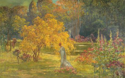 null Auguste HIOLLE (Anticoli Corrado 1866-1917)


Femme dans un parc 


Sur sa toile...