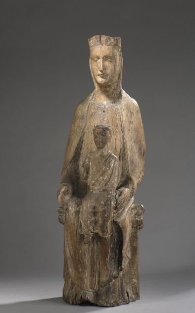 null EASTERN FRANCE (Burgundy), early 13th century and later re-carved

Sedes Majestae...