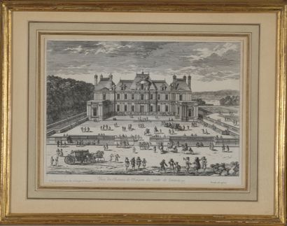  VUES REGIONS - Vue du château de Liancourt – Vue du château de Maison –- Vue du...