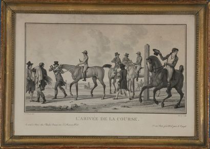 null According to Carle VERNET (1758-1836)

The Preparations of a race - The Race...