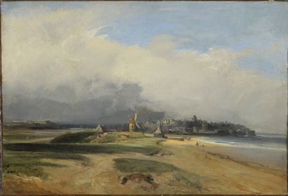 null Attributed to Georges MICHEL (1763-1843)

View of Saint-Malo

Paper mounted...