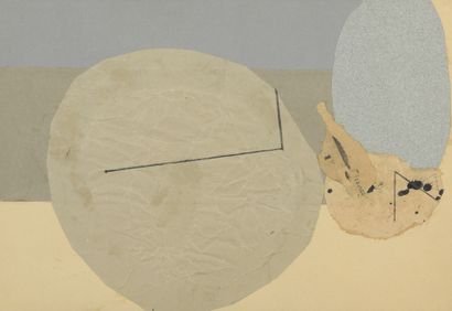 null KULA (XXe siècle)


Composition


Collage de papiers et de tissus.


Signé.


40...