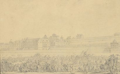 null Jean DUPLESSIS-BERTAUX (1750-1818)

Scene of the Revolution

Pencil on paper.

16...