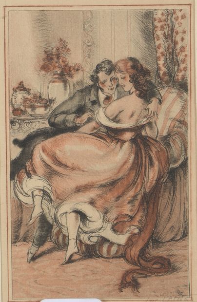 null Luc LAFNET (1899-1939)

The Dandy, two erotic scenes

Two sanguine and pencil...