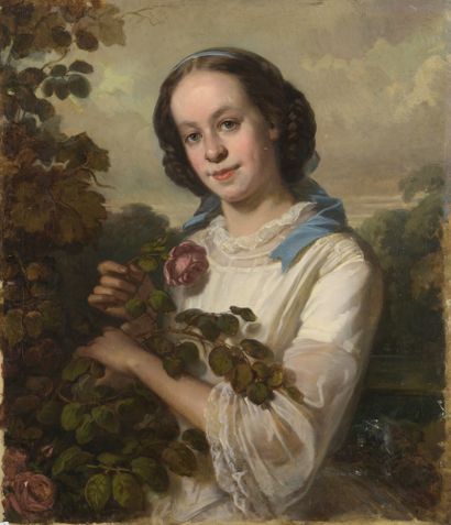 null Dans le genre de William Edward FROST (1810-1877)


Portrait de jeune fille...