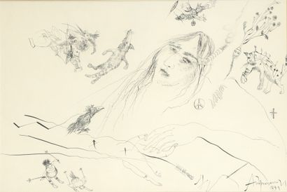 null Irina ANDRIUSHENKO (XXe siècle)


Composition à l’encre de chine et plume, formats...