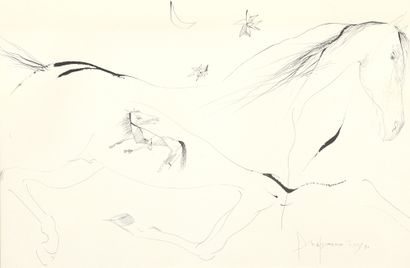 null Irina ANDRIUSHENKO (XXe siècle)


Composition à l’encre de chine et plume, formats...