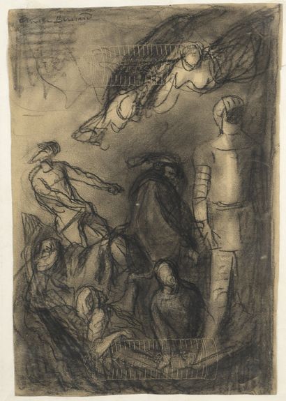 null Dans le goût d’Émile BERNARD (1868-1941)


Don Juan et la statue du Commandeur


Crayon.


Signature...