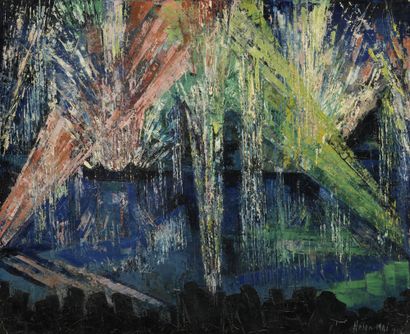 null Jeanne Lartigue dit Helen MAI (1903-1995)

Fireworks

Oil on canvas.

Signed...