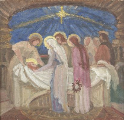 null 20th Century School

Study depicting the tomb of Jesus Christ

Oil on panel.

Apocryphal...