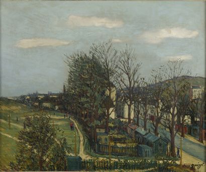 null Alphonse QUIZET (1885-1955)

Rue au Pré-Saint-Gervais

Oil on canvas. 


Signed...
