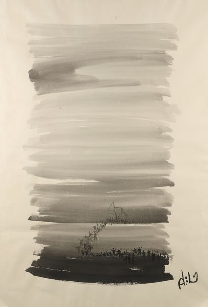 null Dino ABIDINE (1913-1993)

Untitled

Ink and ink wash on paper.

Signed lower...