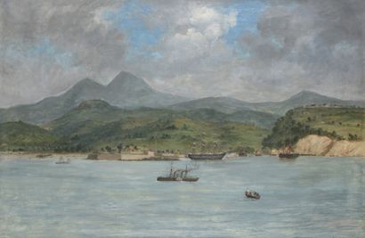 null Ludovic Alfred de SAINT-EDME (1820-?)

Rade of Fort-de-France in Martinique,...