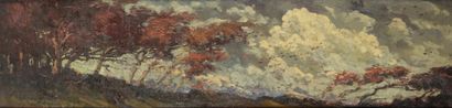 null Jonas LIE (1880-1940)

Gale in autumn

Oil on canvas.

Signed and dated lower...