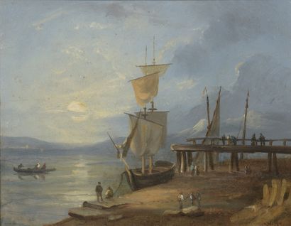 null Suiveur de William ANDERSON (XIX-XXe siècle)


Marine calme 


Marine agitée


Paires...
