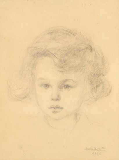 FRENCH School, 1926

Portrait of a young...