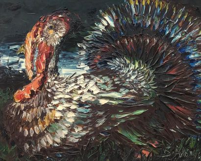  Léon SCHWARZ-ABRYS (1905-1990) 
Turkey 
Oil on canvas, signed lower right 
48 x...
