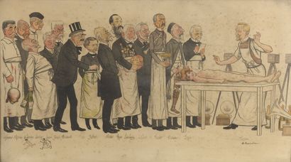 null Adrien BARRERE (1877 - 1931)

The Anatomy Lesson - Doctors and Surgical School...