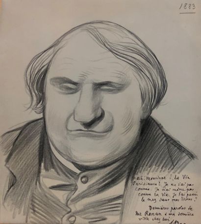 null Ferdinand Sigismond LAC (1859-1952)

Twelve drawings and caricatures in mixed...