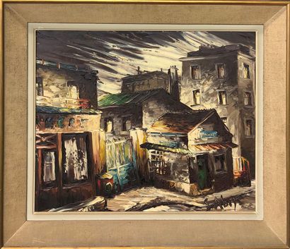 null Léon SCHWARZ-ABRYS (1905-1990)

Maisons à Montmartre

Huile sur toile, signée...
