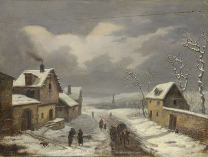 François Alphonse CASSARD (Paris 1787 - 1842)

Snow...