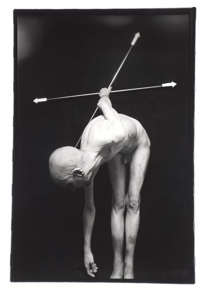 null 
David NEBREDA (born 1952)





Self-portrait with feet cut off, with some coordinates,...