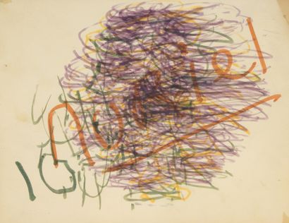 null Jean TINGUELY (1925-1991)

Meta-matic n°8

Felt-tip pens on paper, double-sided,...