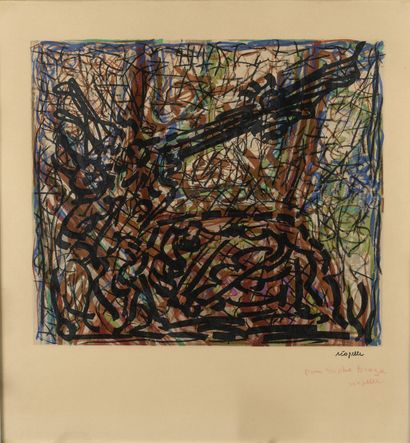 null Jean-Paul RIOPELLE (1923-2002)

Untitled

Colour lithograph signed and dedicated...