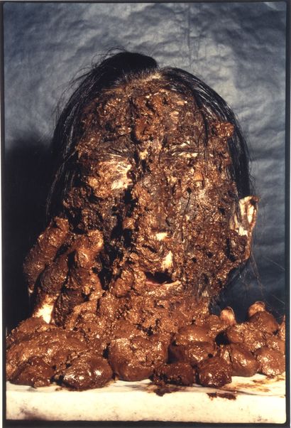 null 
David NEBREDA (born 1952)





Face covered in excrement, 1989-1990





Photography....