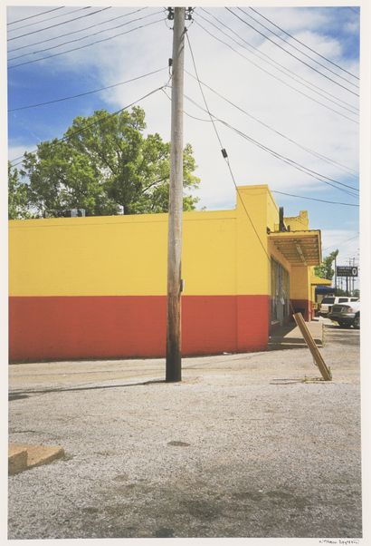 null William EGGLESTON (born 1939)

Untitled (yellow and red building, Summer Avenue,...