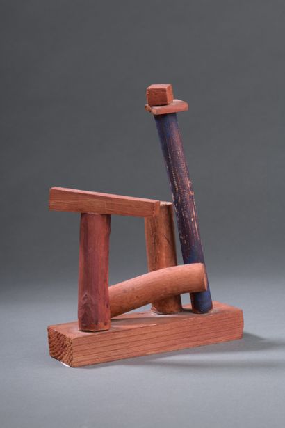 null Esteban VICENTE (1903-2001)

Untitled

Sculpture in painted wood signed under...