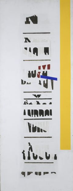 null Arthur AESCHBACHER (1923-2020)

Barometer - Menu Holder, 1991

Acrylic on canvas...