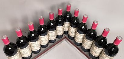 null 12 bouteilles DULUC 2nd vin de Ch. BRANAIRE DUCRU - Saint Julien 1989. En caisse...