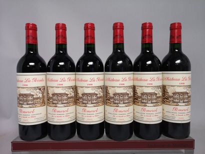 null 6 bouteilles Château La POINTE - Pomerol 1998. En caisse bois.