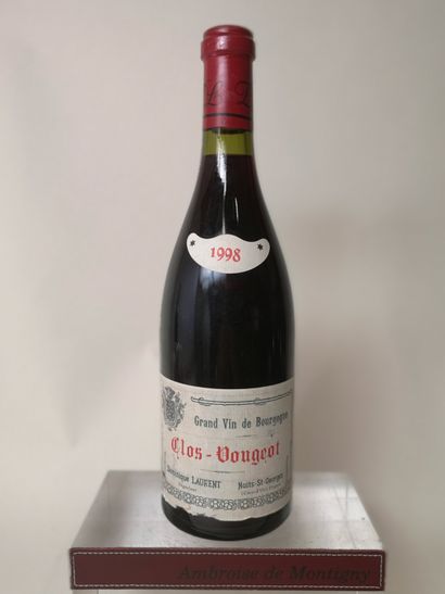 null 1 bouteille CLOS VOUGEOT Grand cru - Dominique LAURENT 1998