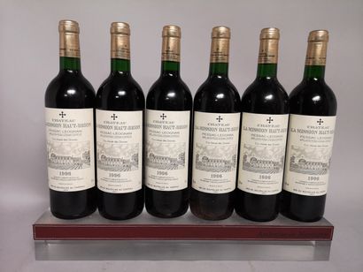 null 6 bouteilles Château La MISSION HAUT BRION - Gc Pessac Léognan 1996. En caisse...