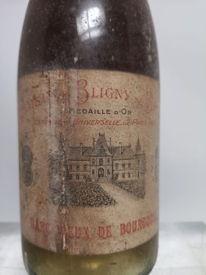 null 1 bouteille Vieux MARC de BOURGOGNE 3 étoiles - Château de BLIGNY à BEAUNE Médaille...