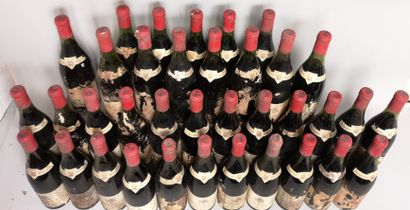 null 36 bouteilles SANTENAY - HUGUENIN PF 1964 

A VENDRE EN L'ETAT. 

Niveau entre...