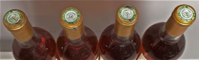 null 4 bouteilles Château SEPTY - Monbazillac 1972 

Etiquettes tachées, légèrement...