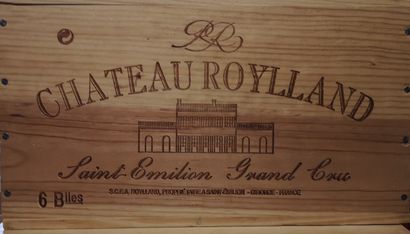 null 6 bouteilles Château ROYLLAND - Saint Emilion Grand Cru 2004. En caisse boi...