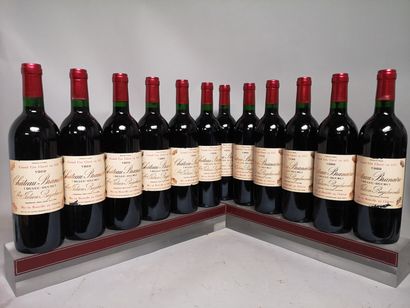 null 12 bouteilles Château BRANAIRE DUCRU - 4é Gcc Saint Julien 1989. En caisse bois....