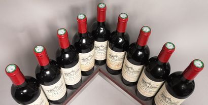 null 9 bouteilles MOULIN DE LA LAGUNE 2nd vin Ch. La LAGUNE - Haut Médoc 1999 

3...