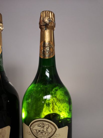null 2 magnums CHAMPAGNE TAITTINGER Comtes de Champagne 1983 

Etiquettes légèrement...