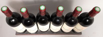 null 6 bouteilles Château SEGUR de CABANAC - Saint Estèphe 1997. En caisse bois....