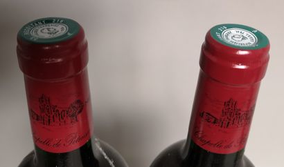 null 2 bouteilles CHAPELLE de POTENSAC 2nd vin de Ch. POTENSAC - Médoc 2010