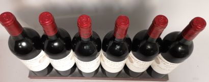 null 6 bouteilles Château CHEVAL BLANC - 1er Gcc(A) Saint Emilion 1995. En caisse...