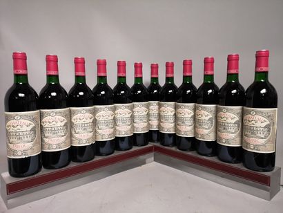 null 12 bouteilles DULUC 2nd vin de Ch. BRANAIRE DUCRU - Saint Julien 1989. Caisse...