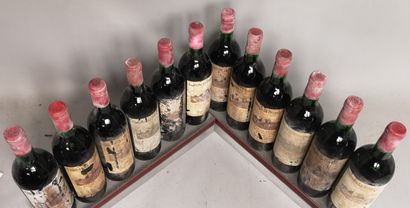 null 12 bouteilles Château LA PROVIDENCE "Grand cru" - Pomerol 1970 

Etiquettes...